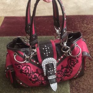 Western bling purse